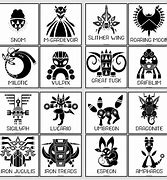 Image result for Pokemon Symbols and What They Mean