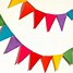 Image result for Green Bunting Clip Art