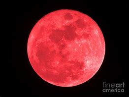 Image result for Red Full Moon