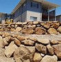 Image result for Stone and Rock Retaining Wall