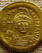 Image result for Justinian II 8th Century Coin