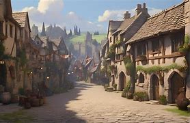 Image result for Middle Ages Village