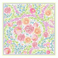 Image result for Floral Silk Scarf Square