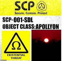 Image result for SCP Apollyon Label