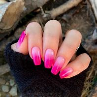 Image result for Green and Pink Powder Nails