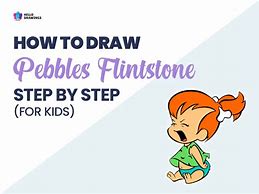 Image result for How to Draw Pebbles Flintstone