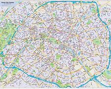 Image result for Paris France City Center Map