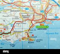 Image result for Swansea City Centre Map