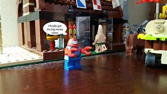 Image result for LEGO Spongebob Mr. Krabs