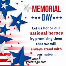 Image result for Memorial Day Words