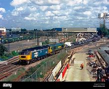 Image result for Class 47 628 GWR Liveried Locomotive