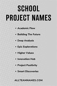 Image result for Funny Project Team Names