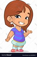 Image result for Cartoon Girl Vector