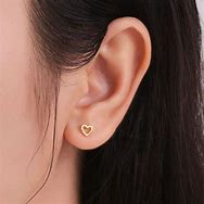 Image result for Small Loop Earrings