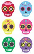 Image result for Sugar Skull Face Clip Art