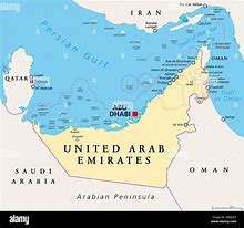 Image result for Middle East Map UAE