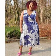 Image result for Plunging Wrap Dress