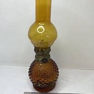 Image result for Amber Glass Oil Lamp