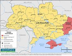 Image result for Ukraine Country Map