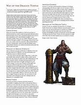 Image result for Monk Dnd 5E Homebrew