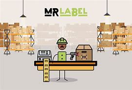 Image result for Mr Label Yellow Triangle