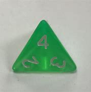 Image result for 4 Sided Dice