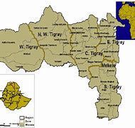 Image result for Tigray Satellite Map