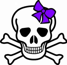 Image result for Skull Bow Cartoon