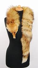 Image result for Red Fur Scarf