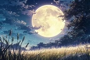 Image result for Moon and Stars Anime