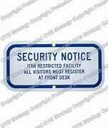 Image result for Printable ITAR Signs