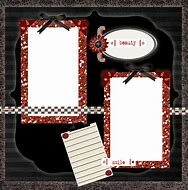 Image result for Free Printable Scrapbook Layouts