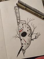 Image result for Jason Face Tattoo