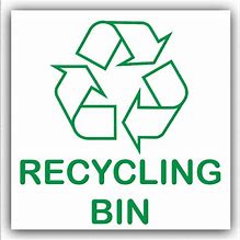 Image result for Recycling Bin Sign