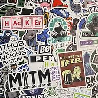 Image result for Hacker Laptop Stickers