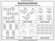 Image result for Equal Groups Multiplication Worksheets