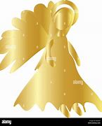 Image result for Gold Christmas Angel Clip Art