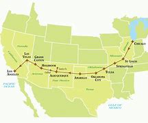 Image result for Route66map