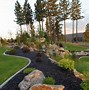 Image result for Red Lava Rock Landscaping