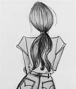 Image result for Girl Back Sketch