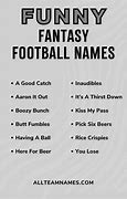 Image result for Funny Football Team Names