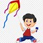 Image result for Boy Flying Kite Clip Art