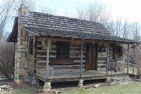 Image result for Daniel Boone Cabin