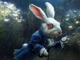 Image result for Alice and Wonderland White Rabbit