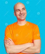 Image result for Bald Man Smiling