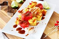 Image result for Chamoy Fruit Skewers