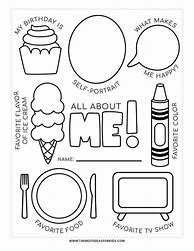 Image result for All About Me Sheet Khan Academy Kids