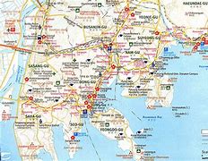 Image result for Busan Korea Map