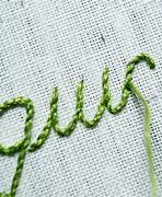 Image result for Stem Stitch