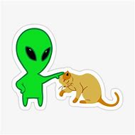 Image result for Alien Petting Alien Cat